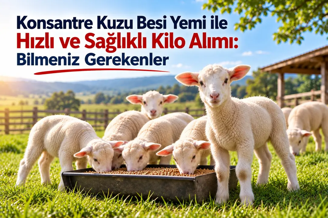 Konsantre Kuzu Besi Yemi ile Hızlı ve Sağlıklı Kilo Alımı: Bilmeniz Gerekenler