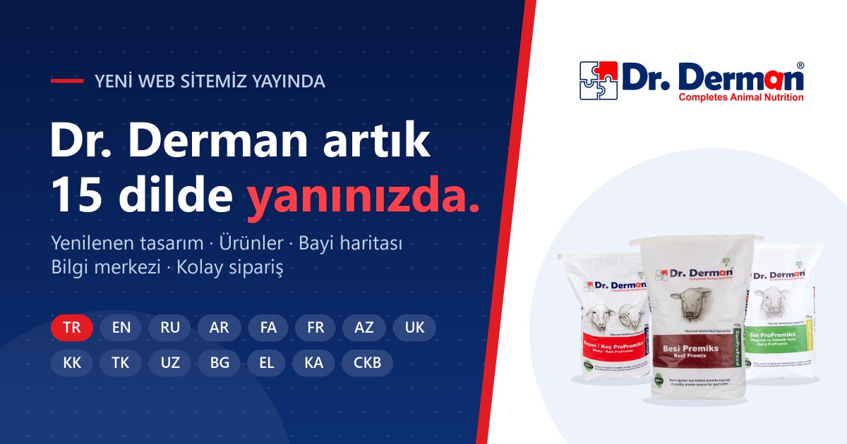 Dr. Derman yeni web sitesi artık 15 dilde